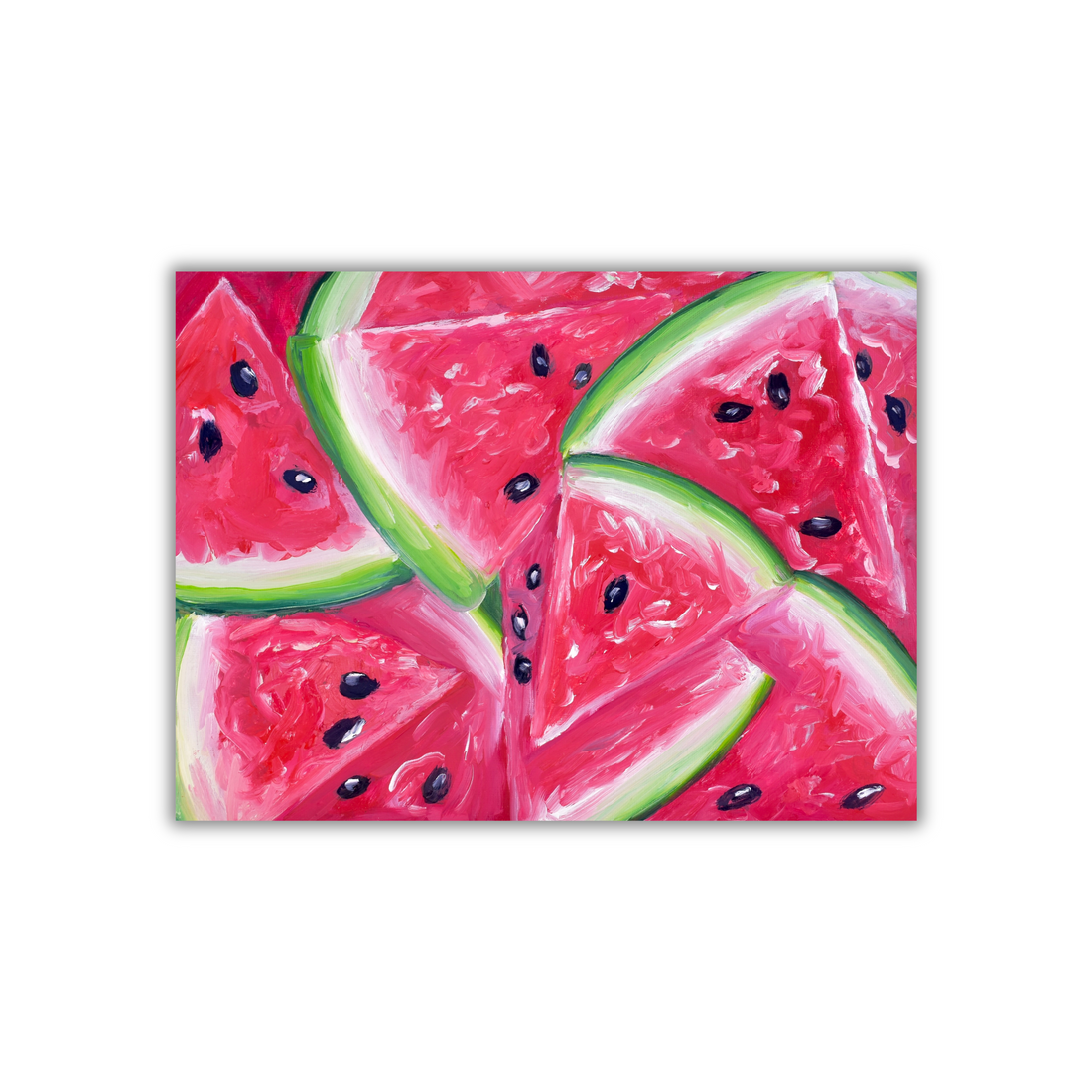 Watermelon Sticker waterproof quality vinyl matte