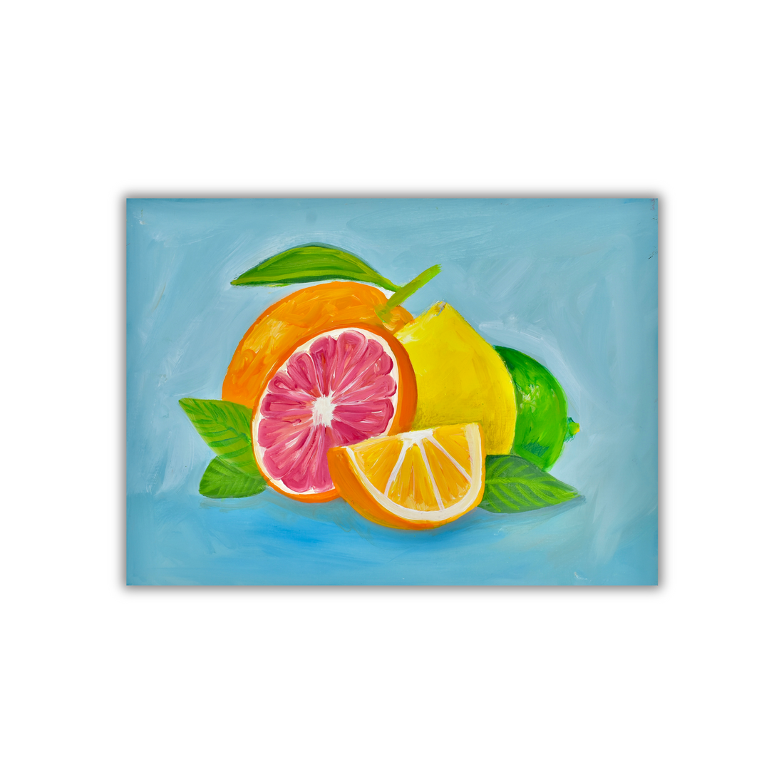 Fresh Fruit Sticker waterproof quality vinyl matte
