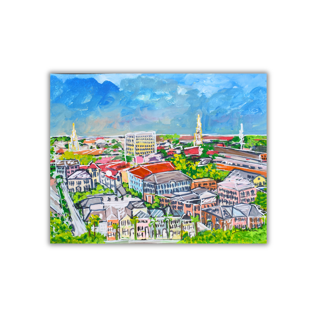 Charleston City Sticker waterproof quality vinyl matte