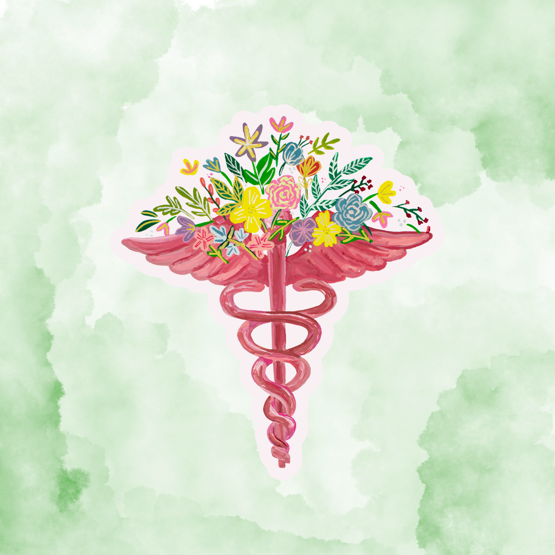 Medicine Symbol Sticker waterproof quality vinyl matte