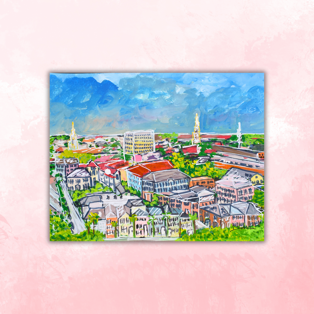 Charleston City Sticker waterproof quality vinyl matte