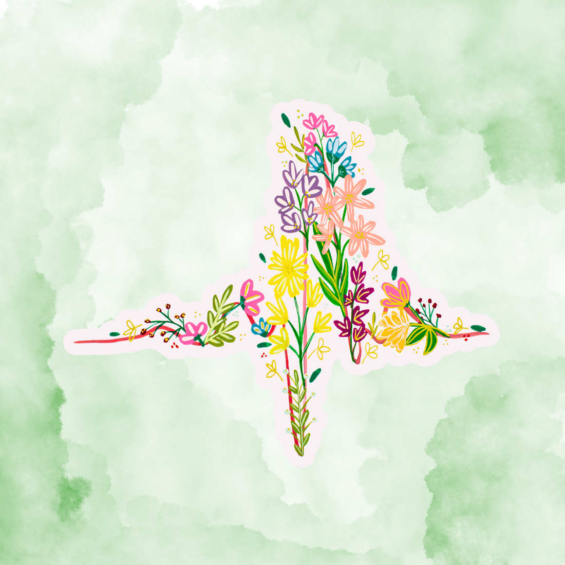 Ekg Sticker waterproof quality vinyl matte