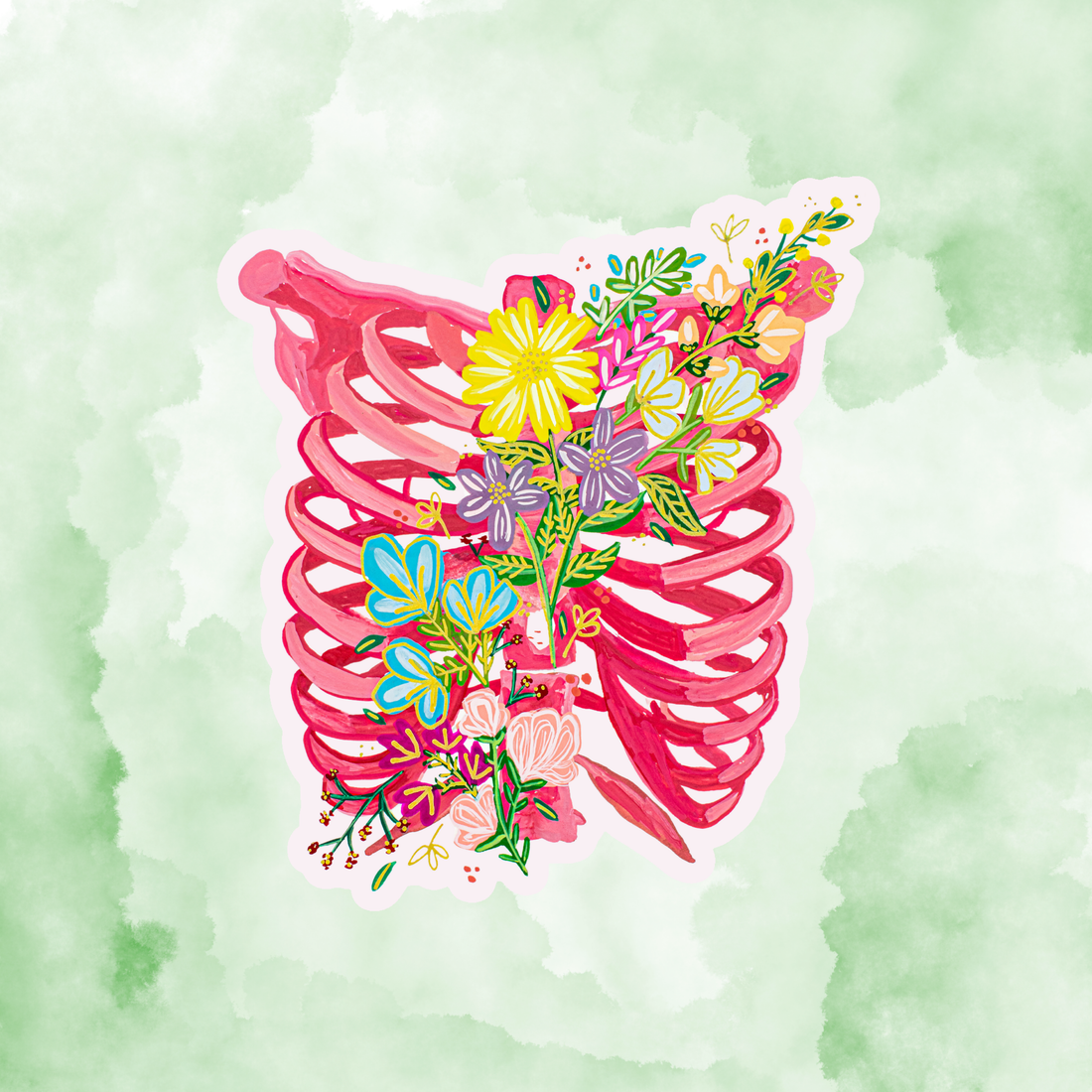 Thorax Sticker waterproof quality vinyl matte