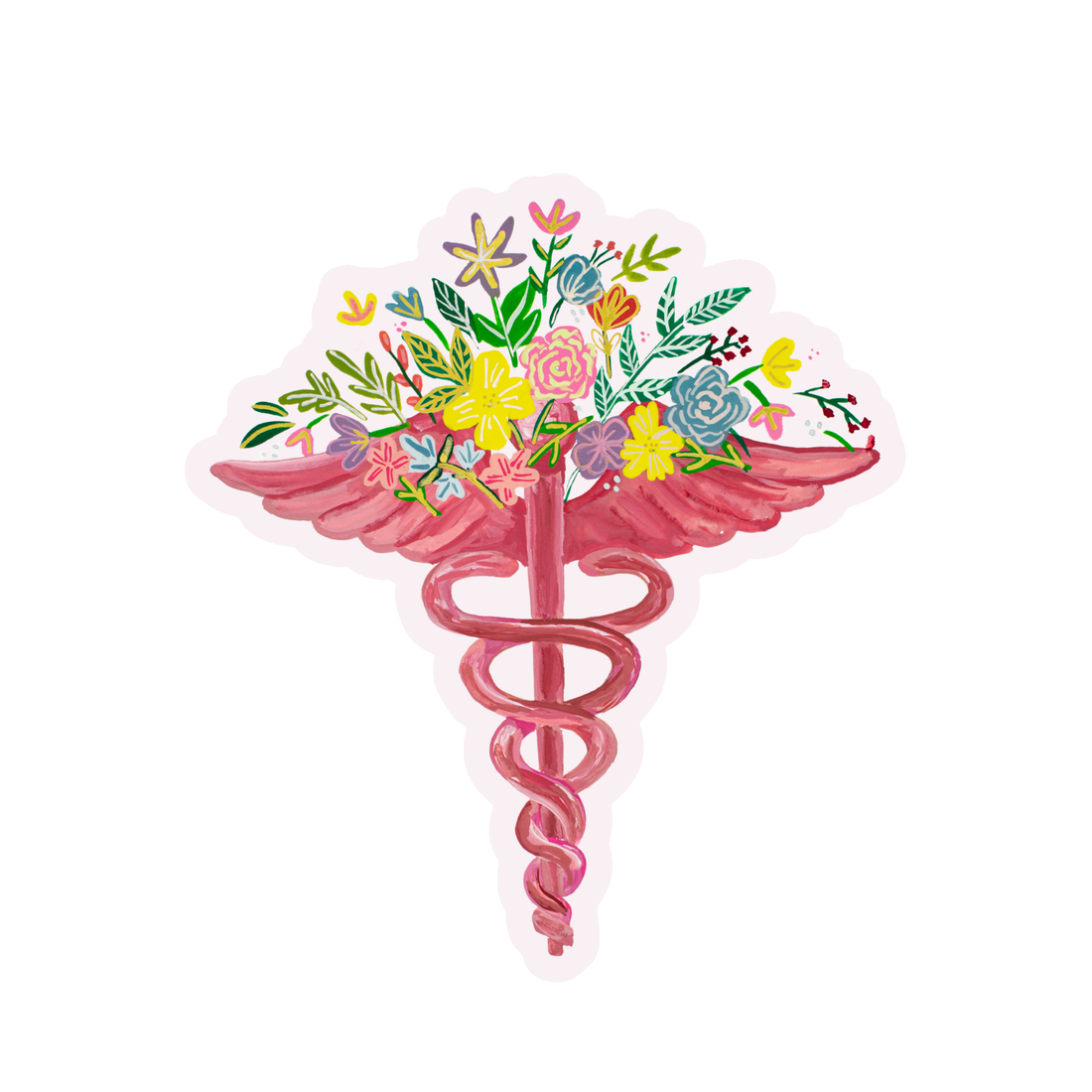 Medicine Symbol Sticker waterproof quality vinyl matte