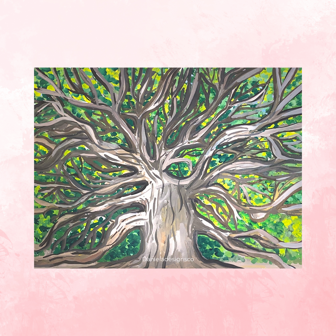 Angel Oak Tree Charleston Sticker waterproof quality vinyl matte