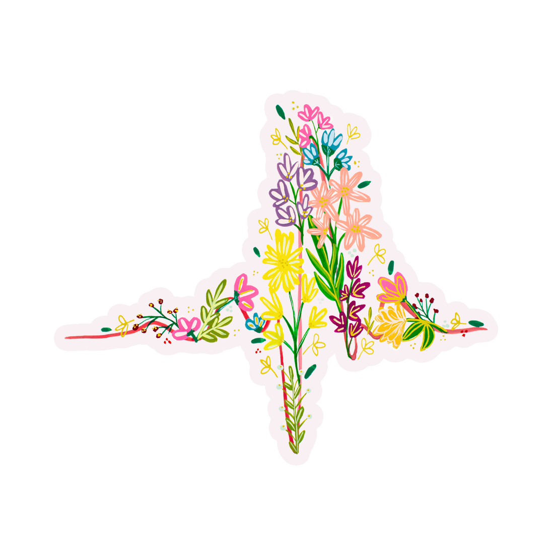 Ekg Sticker waterproof quality vinyl matte