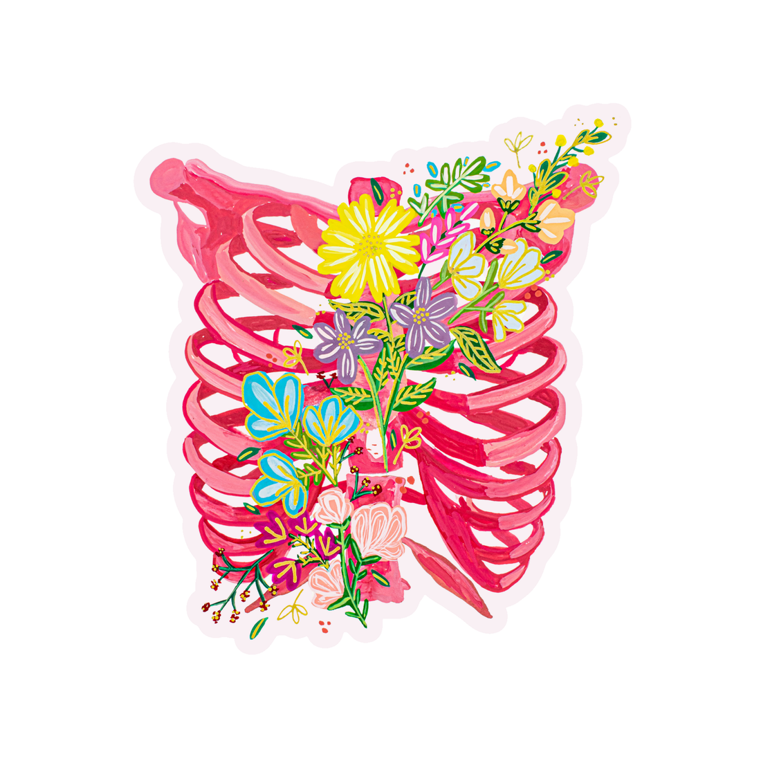 Thorax Sticker waterproof quality vinyl matte