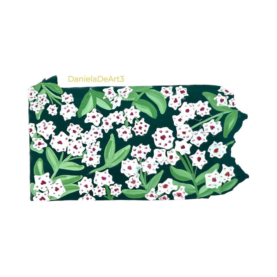 Pennsylvania State Flowers sticker WATERPROOF QUALITY VINYL MATTE