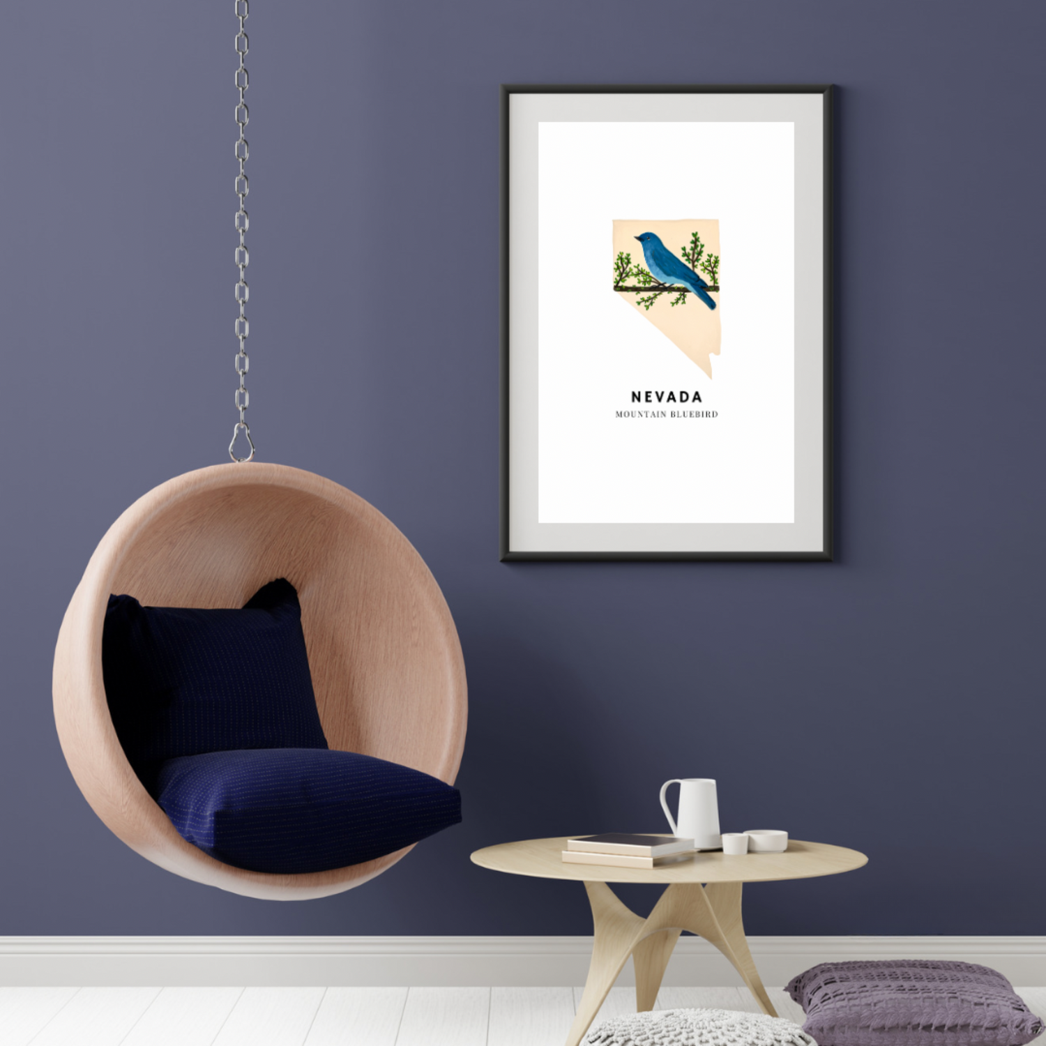 Nevada State Bird art print