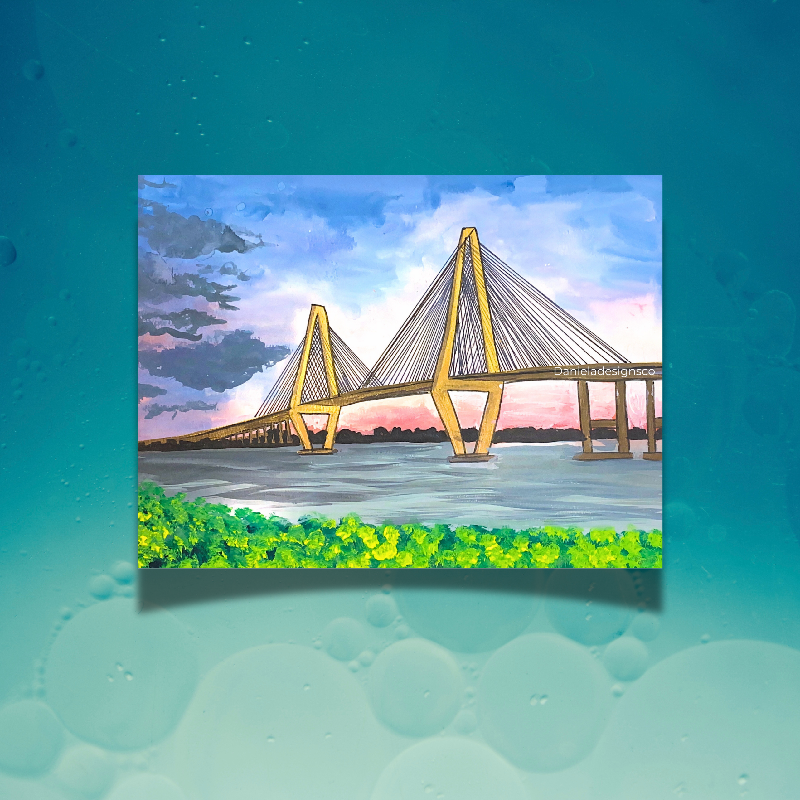 Arthur Ravenel Jr. Bridge Charleston Sticker