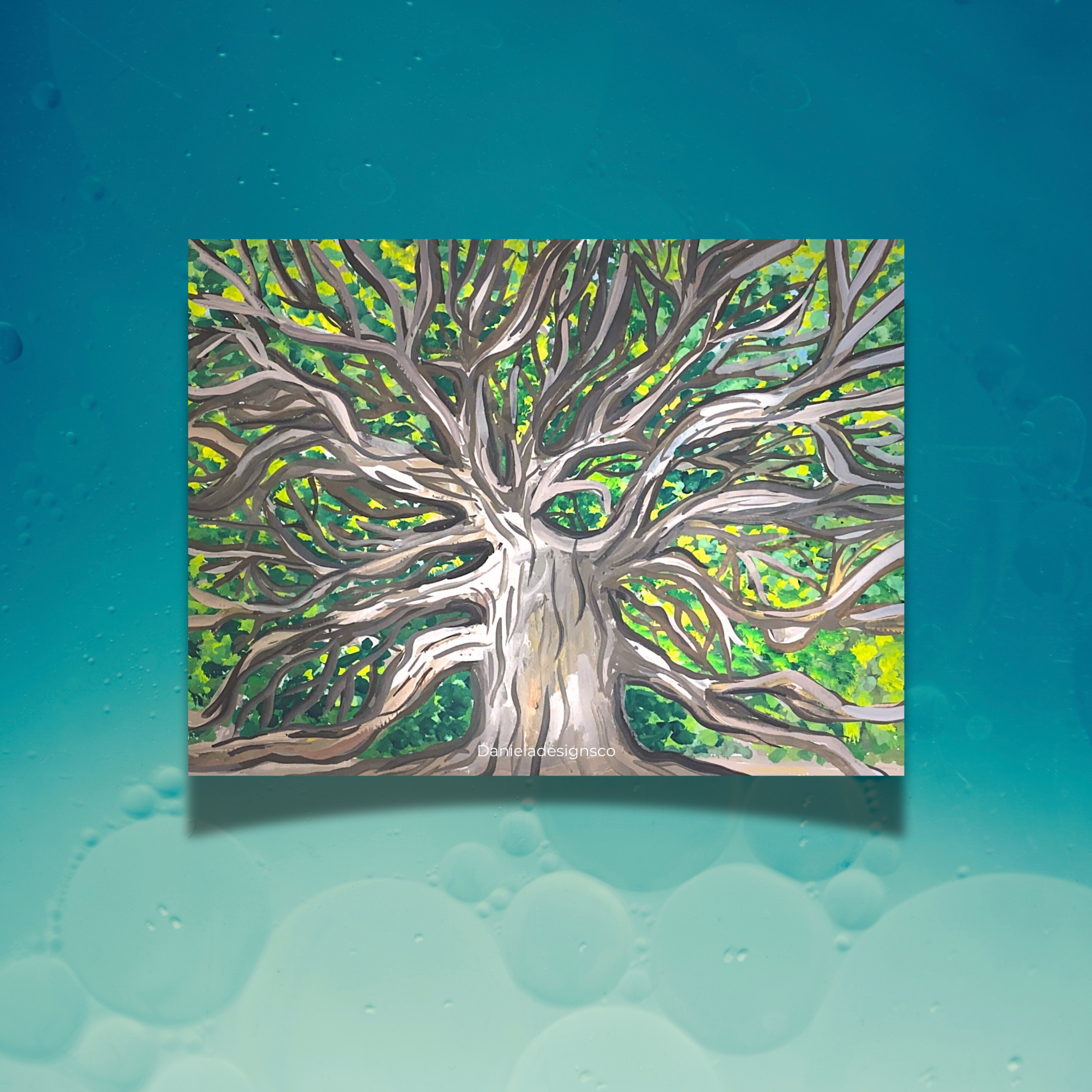 Angel Oak Tree Charleston Sticker