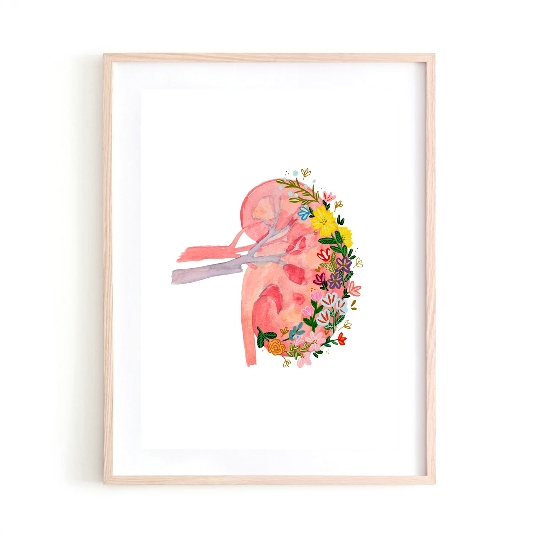 Kidney art print