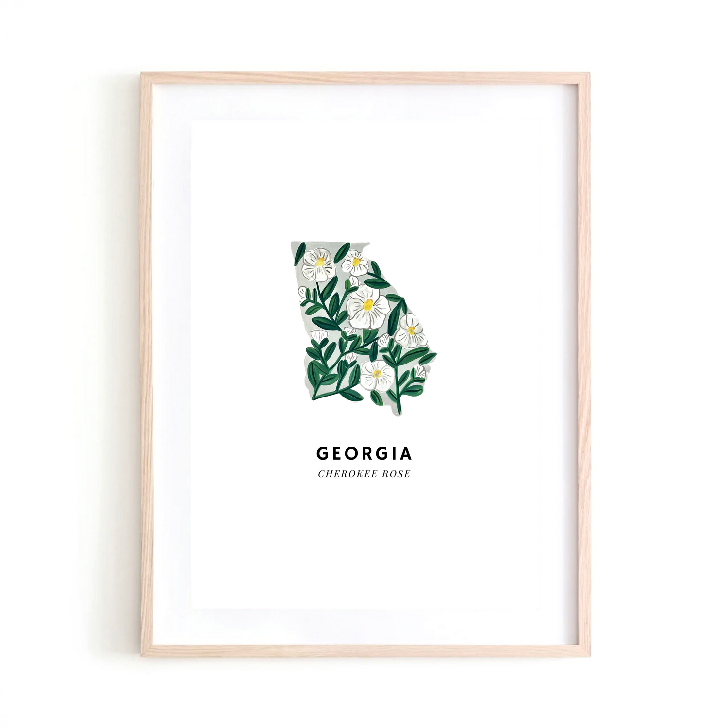 Georgia State Flower art print