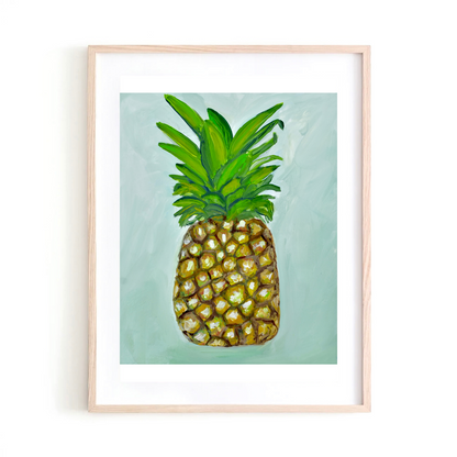 Pineapple art print