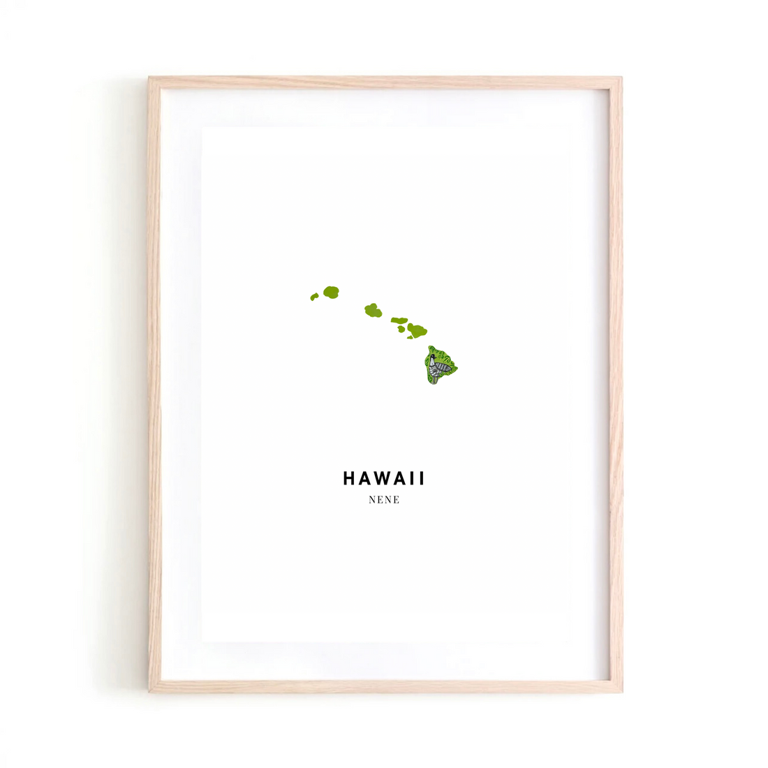 Hawaii State Bird art print