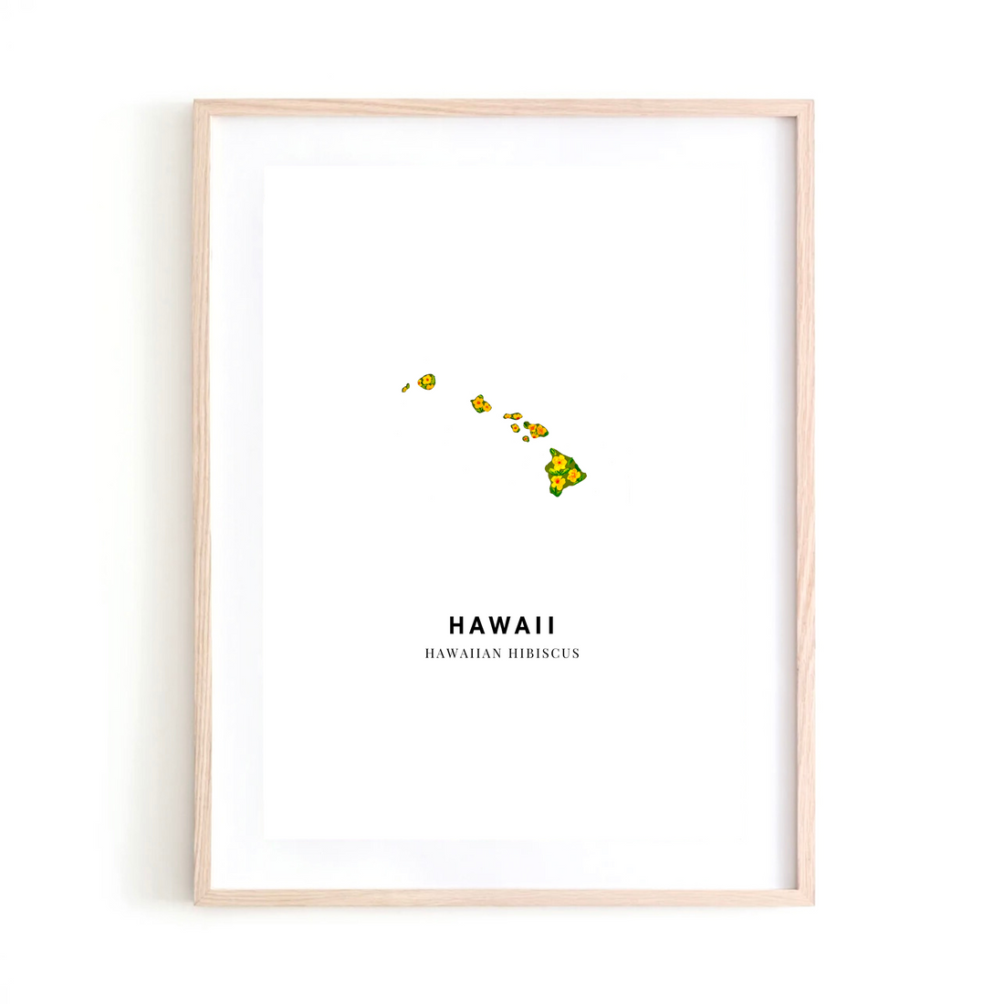 Hawaii State Flower art print