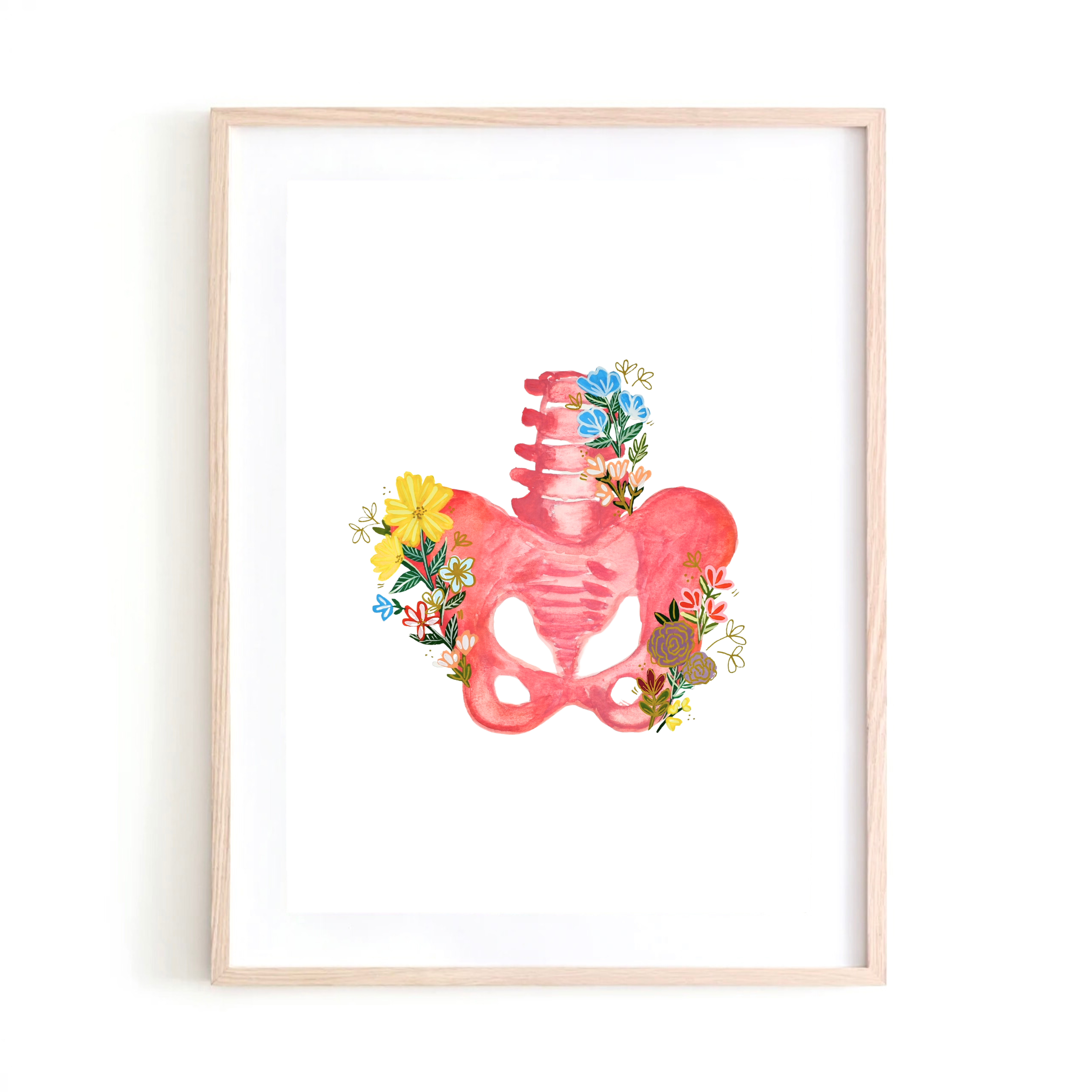 Pelvis art print