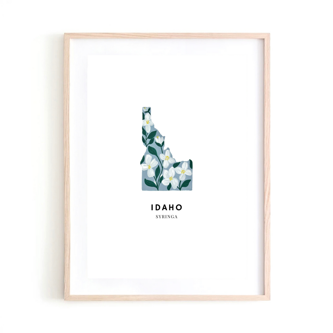 Idaho State Flower art print