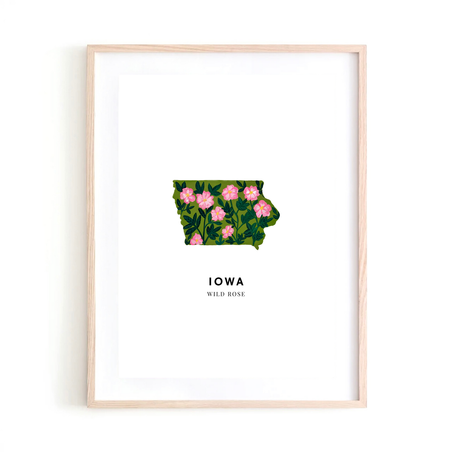 Iowa State Flower art print