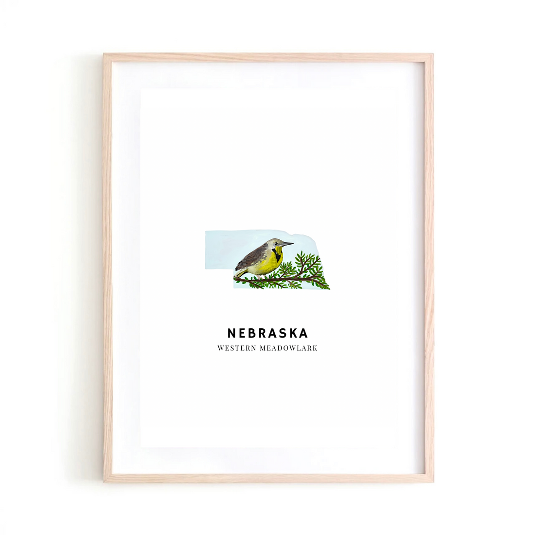 Nebraska State Bird art print