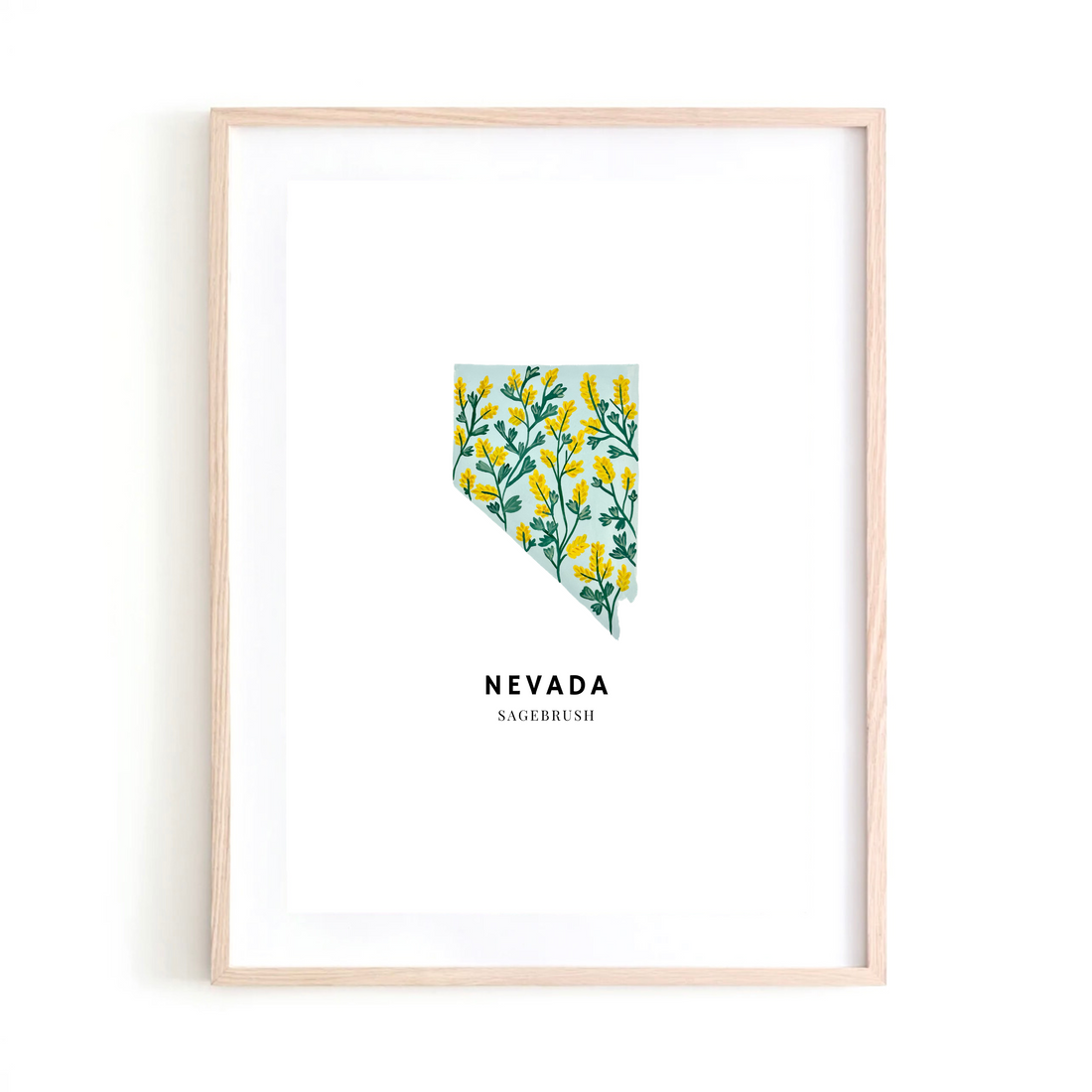 Nevada State Flower art print