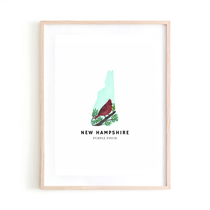 New Hampshire State Bird art print