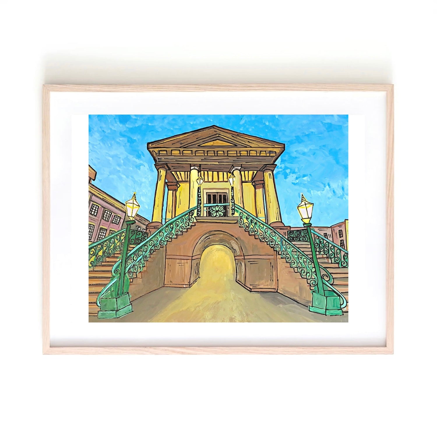 Charleston City Market art print