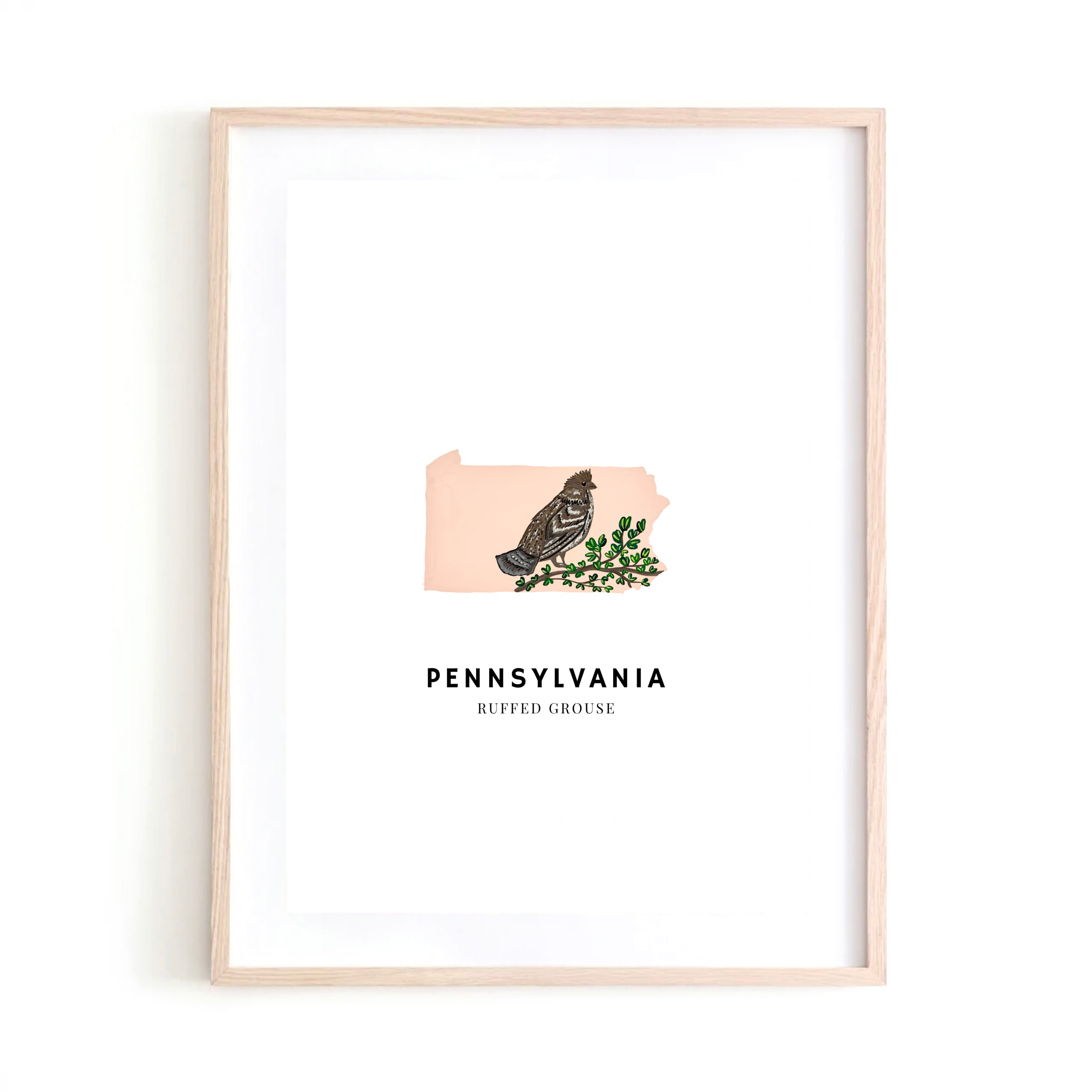 Pennsylvania State Bird art print