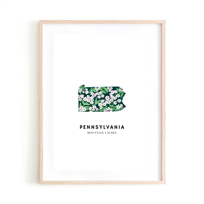 Pennsylvania State Flower art print