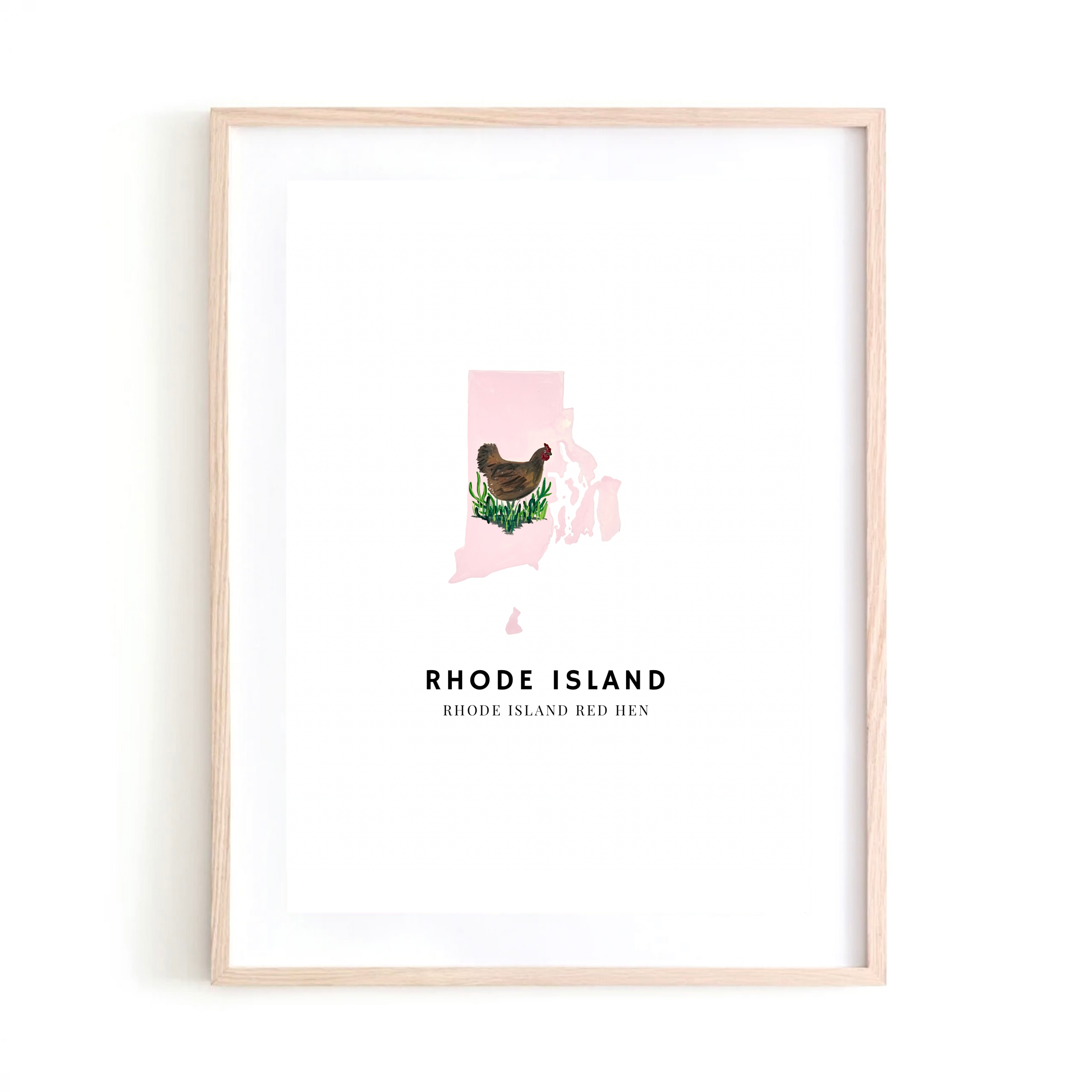 Rhode Island State Bird art print