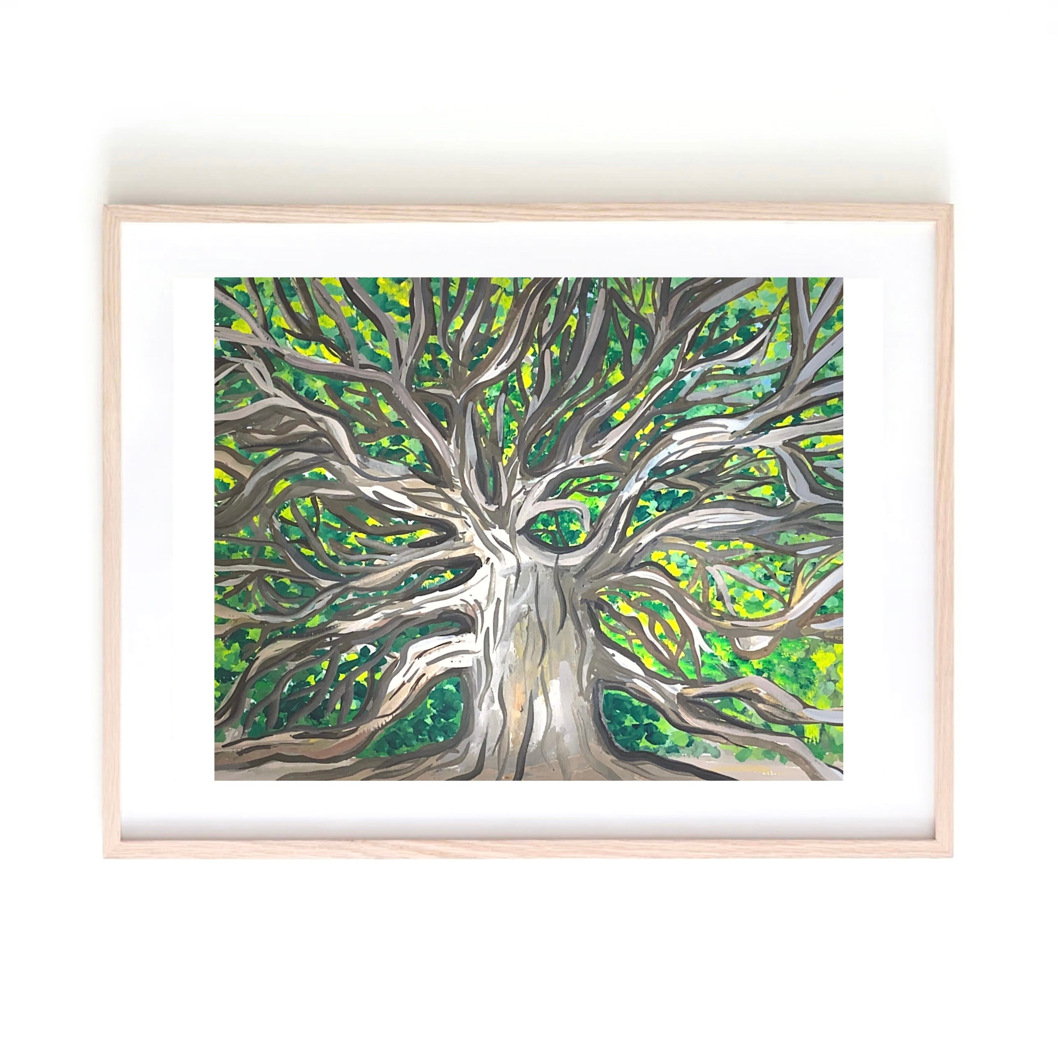 Angel Oak Tree Charleston art print