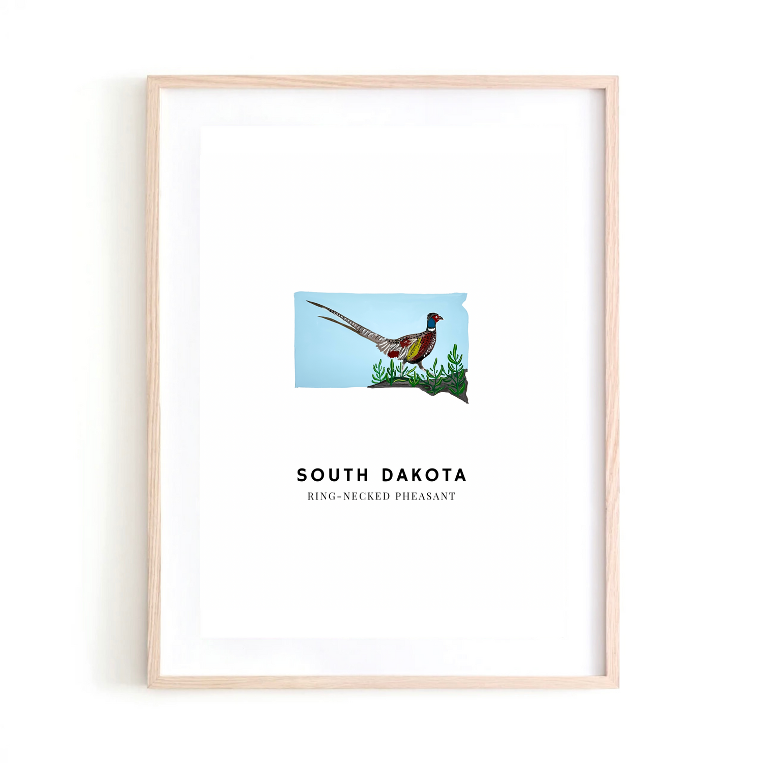 South Dakota State Bird art print