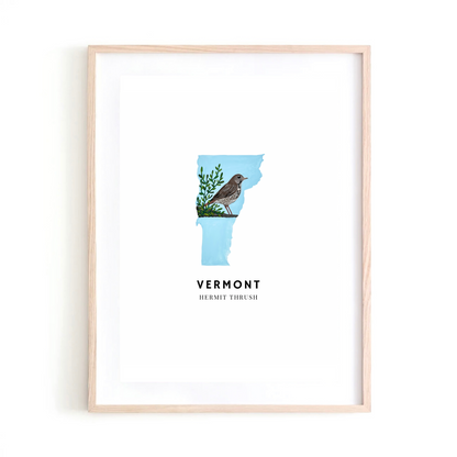 Vermont State Bird art print