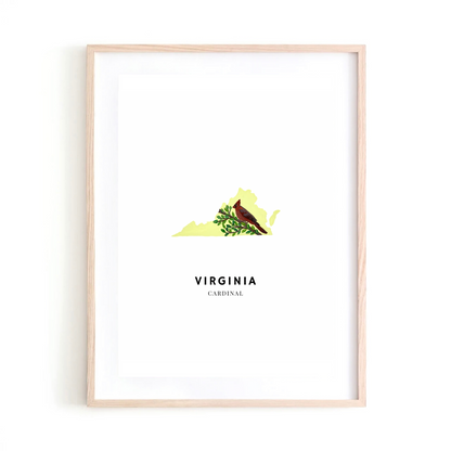 Virginia State Bird art print