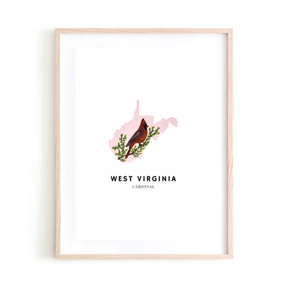 West Virginia State Bird art print