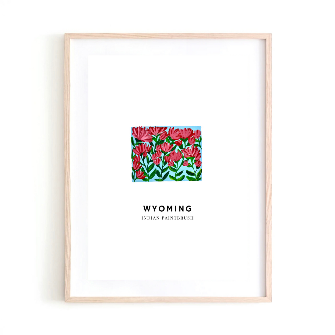 Wyoming State Flower art print