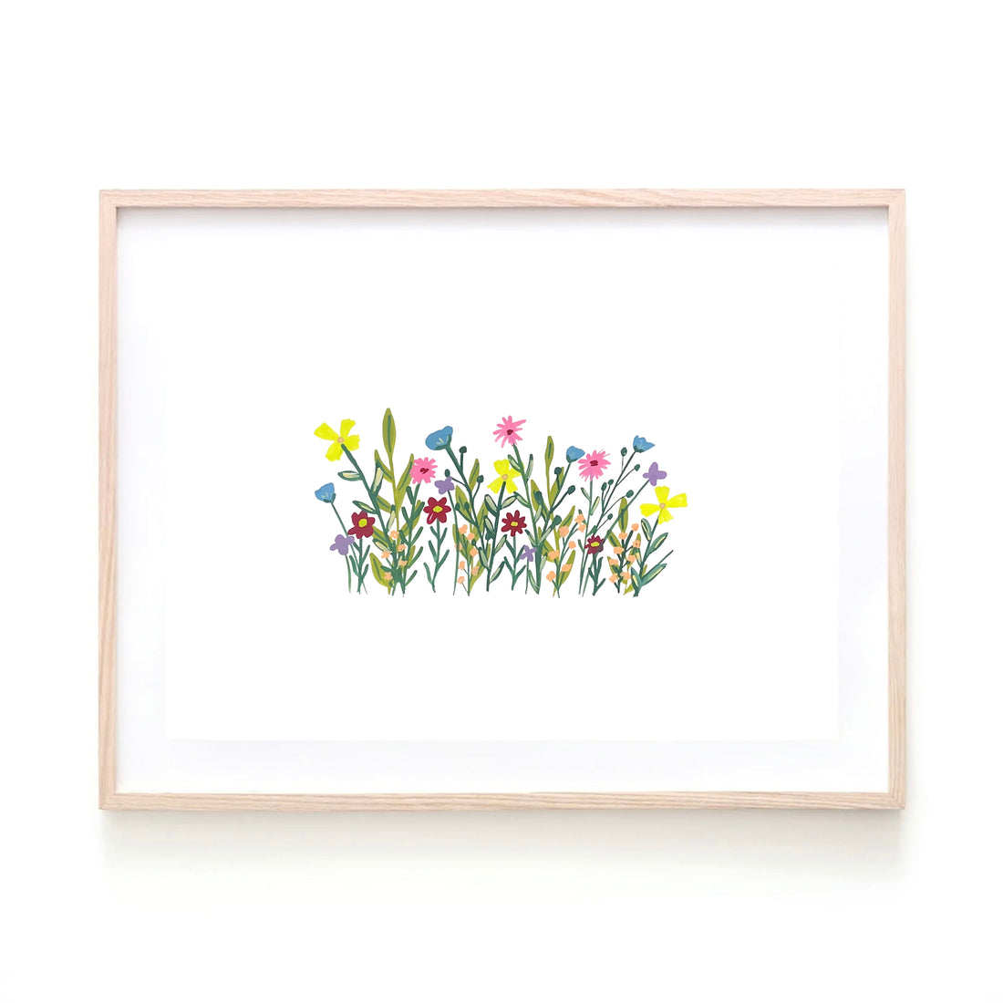 Blooming Flowers art print