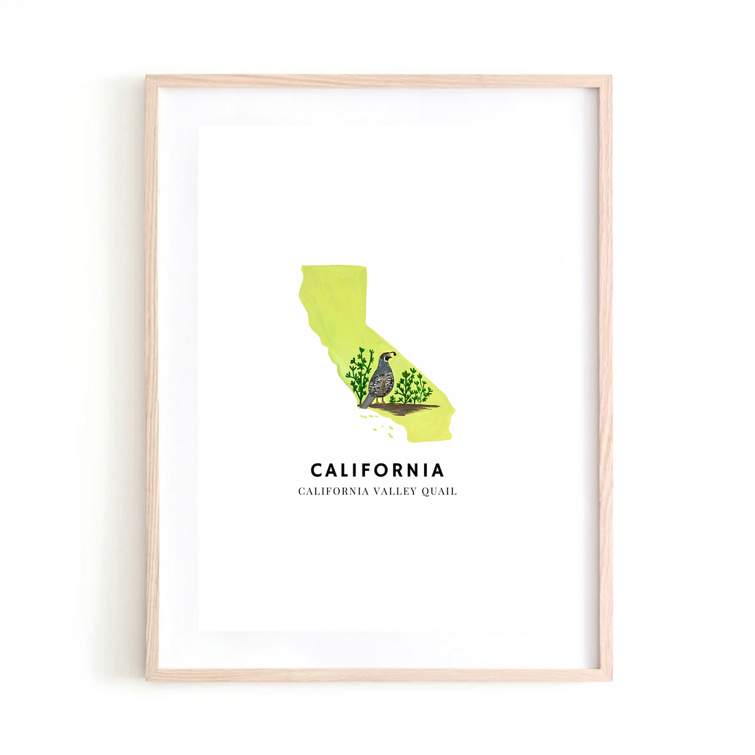 California State Bird art print