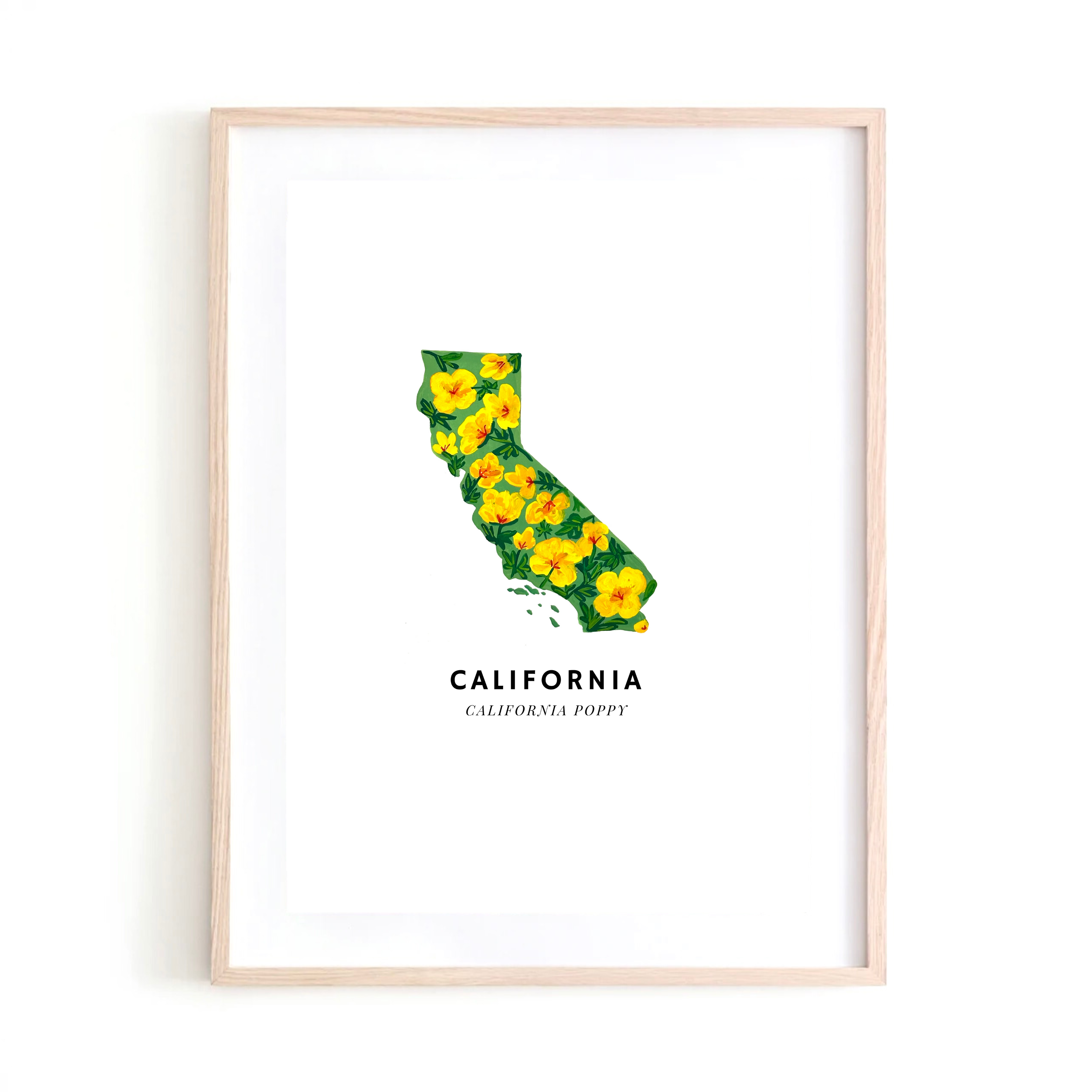 California State Flower art print