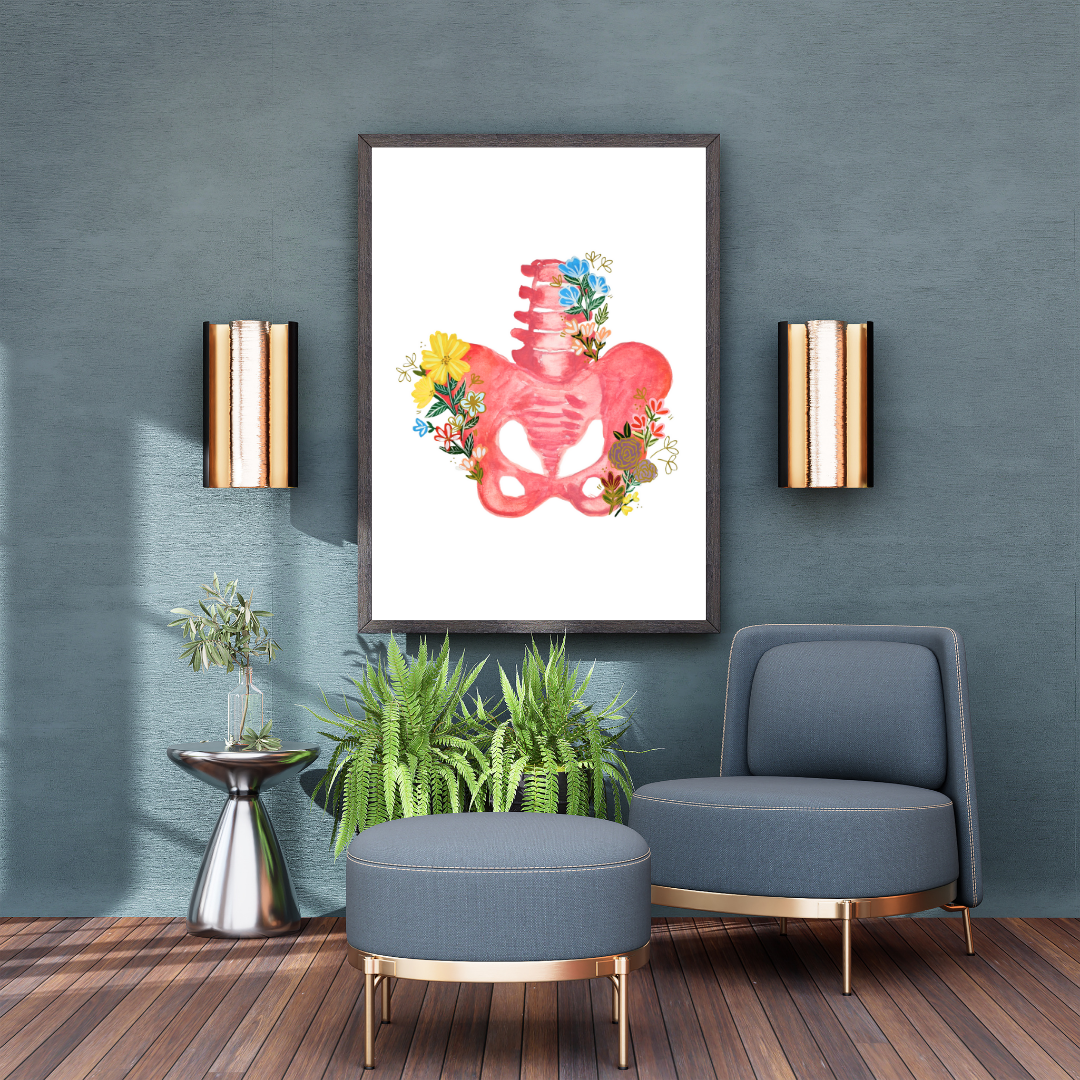 Pelvis art print