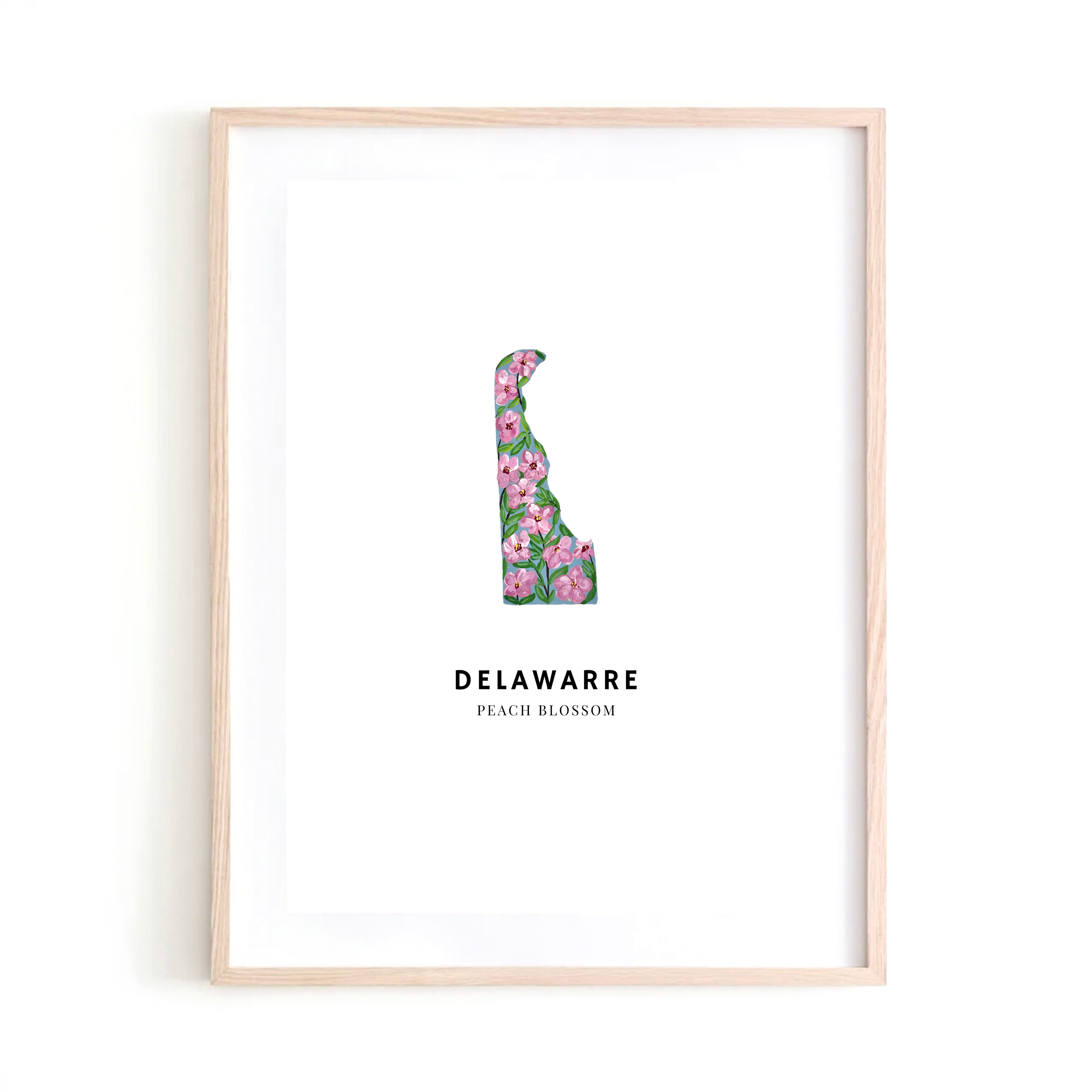 Delaware State Flower art print