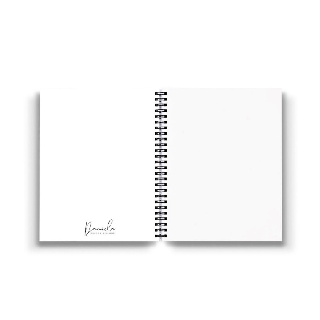 Paris Day Spiral Lined Notebook