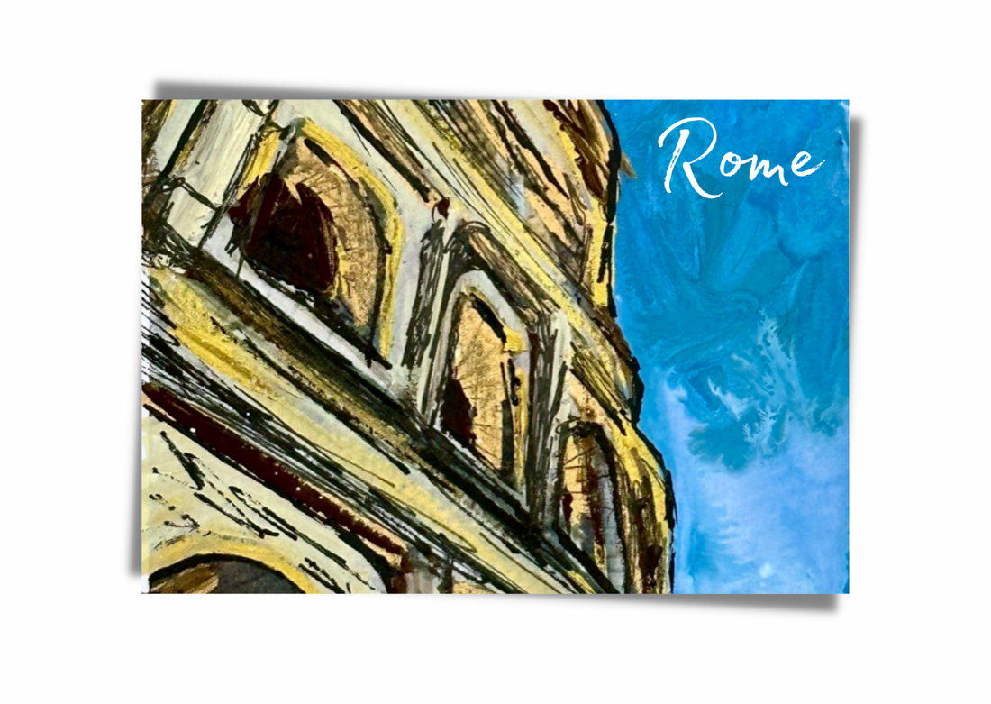 Rome postcard