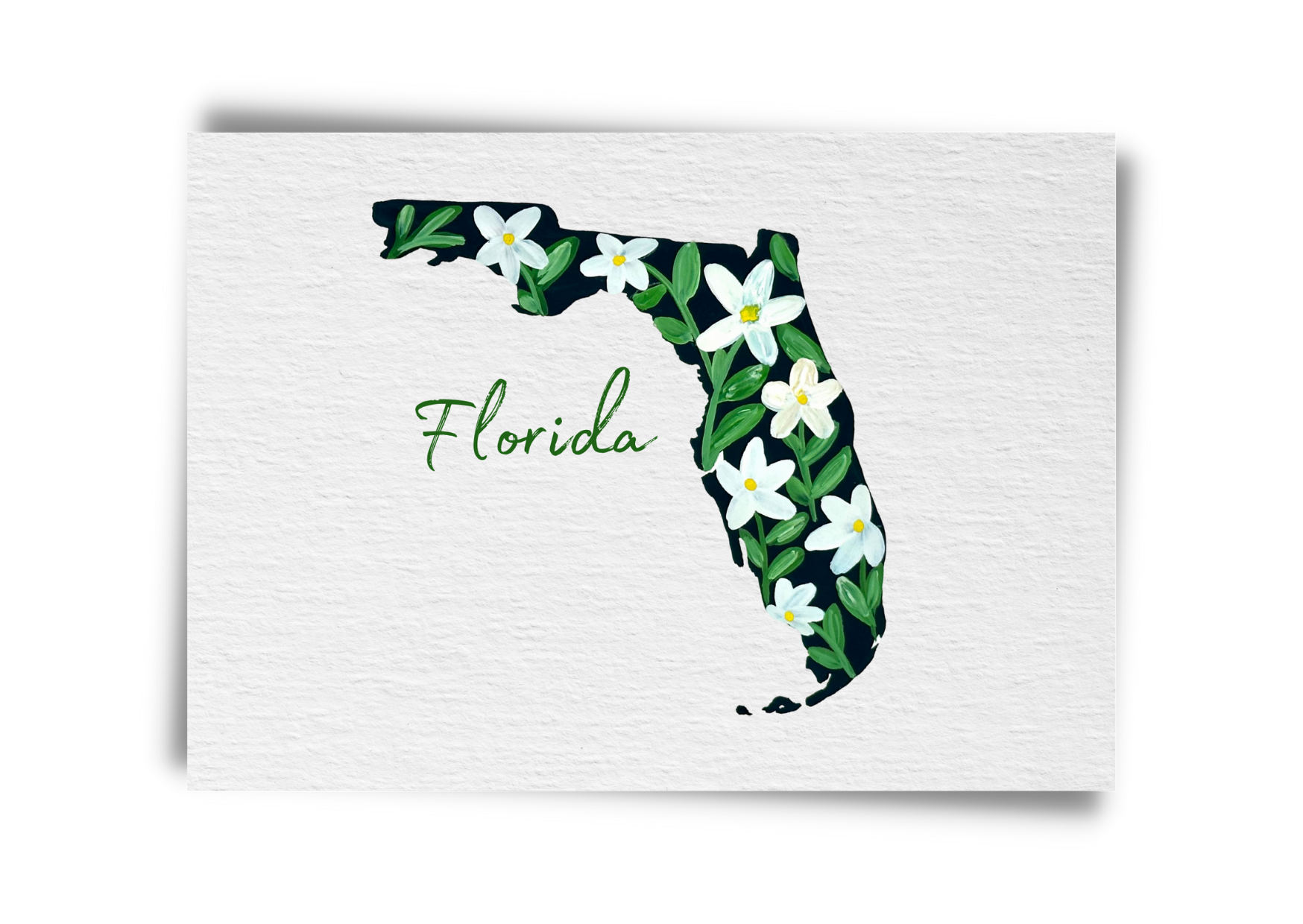 Florida State Flowers Postcard