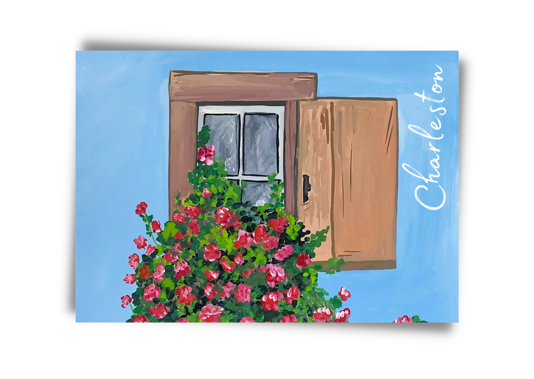 Charleston Window postcard